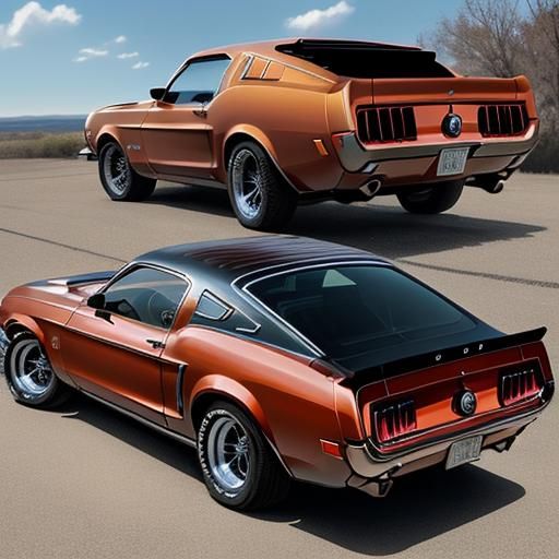 Copper Mustang Cobra on Tracks, Anime Key Visual