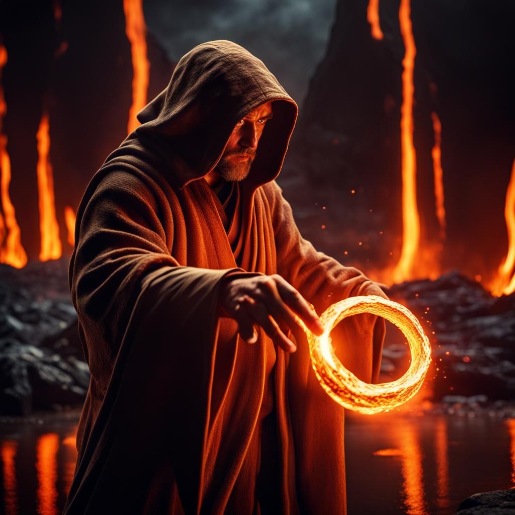 A Jedi Destroys the One Ring