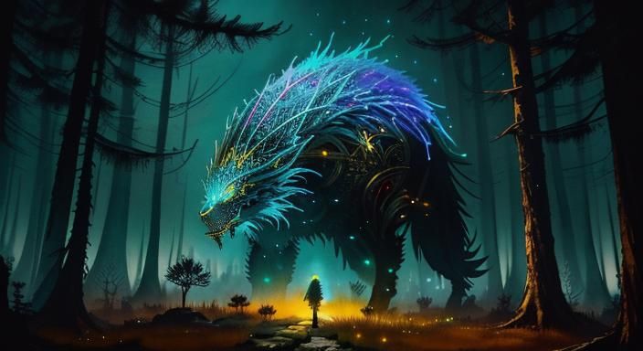 Assassin's Creed Enemy Encounter in Watercolor Style