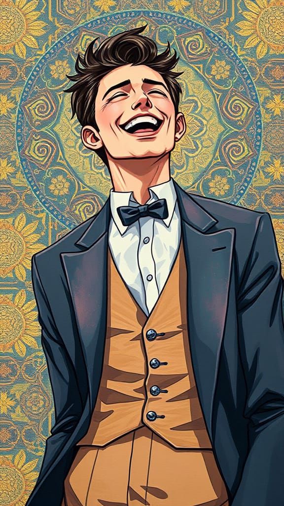 Expressive Elation Elephant Studio Ghibli expressionism post...