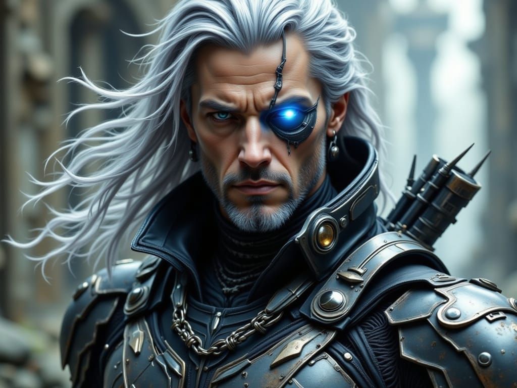 Cyborg Super Soldier Raiden in Modern Military Gear