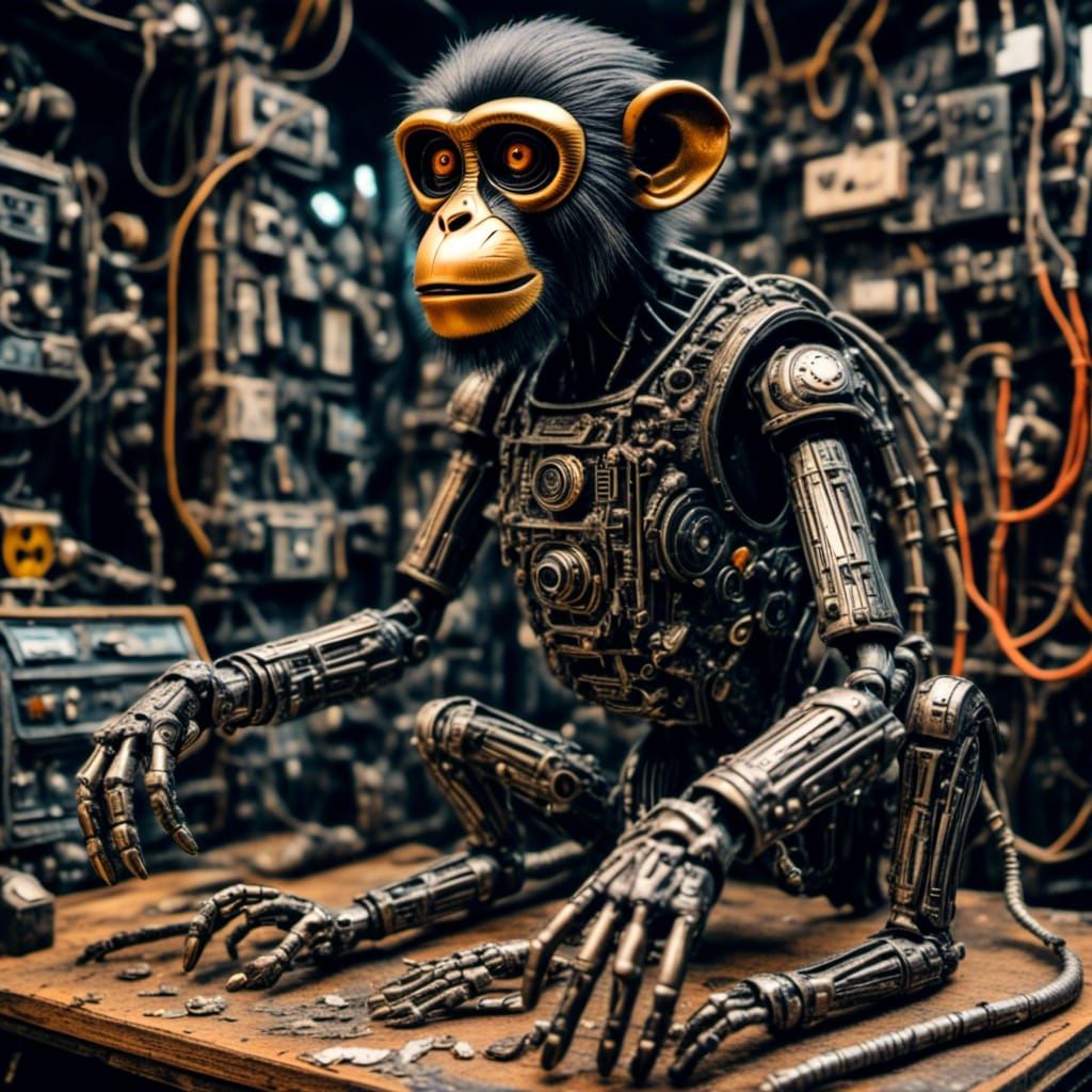 Demonic Robot Monkey Reign of Terror