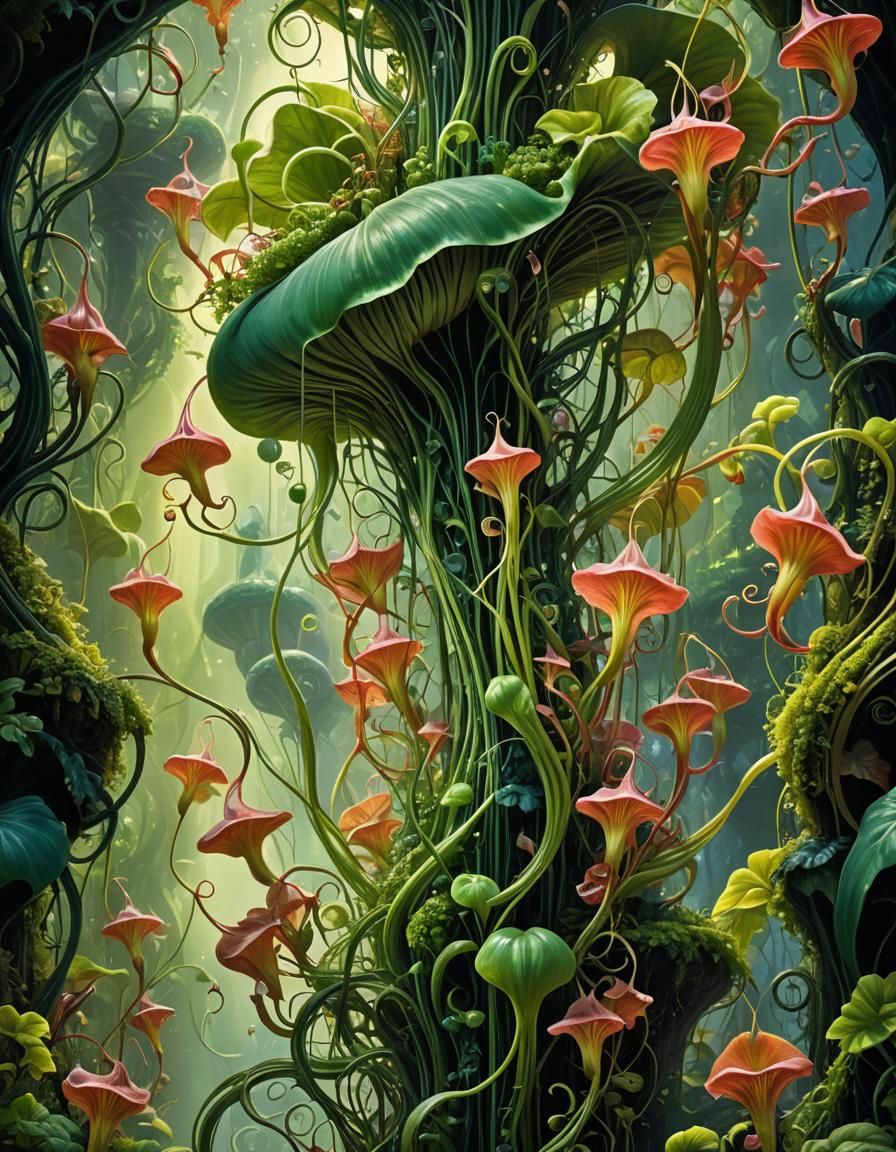 Alien Wizard Plant (2)