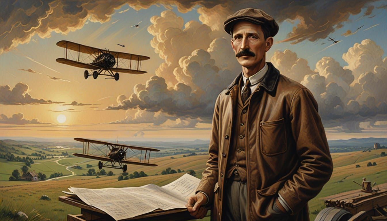 Pioneering Brothers Conceive Flight