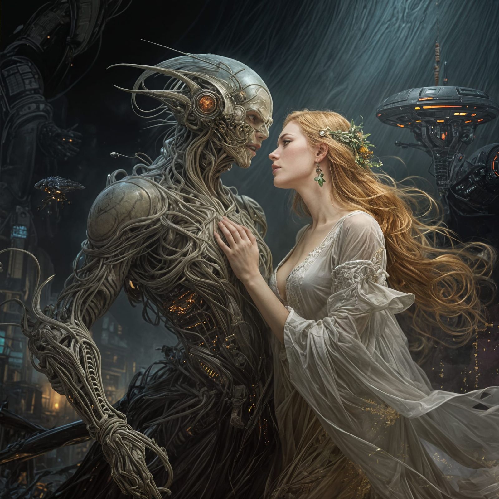 Sci-Fi Creation in Royo/Frazetta Style