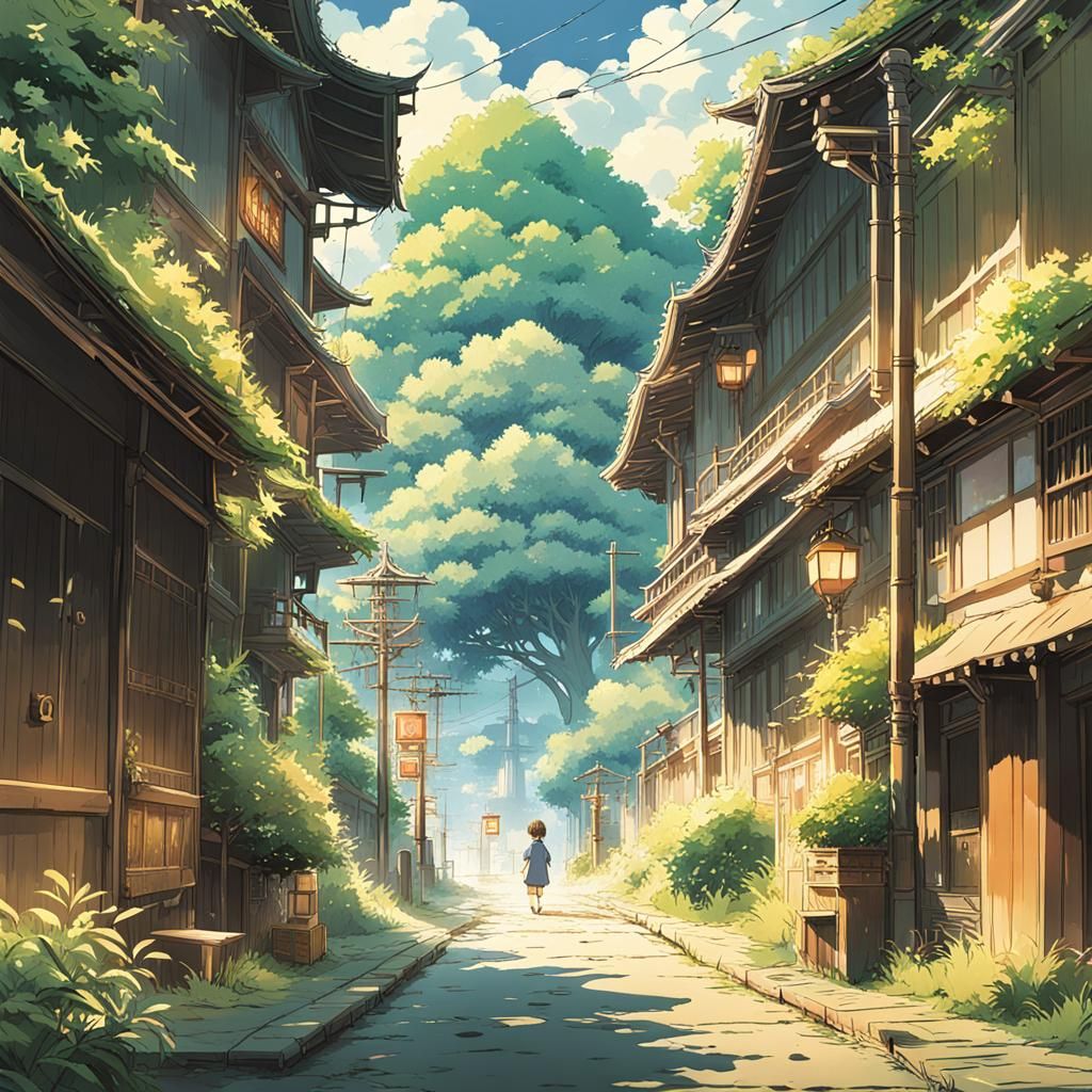 Oni in Anime Key Visual Style