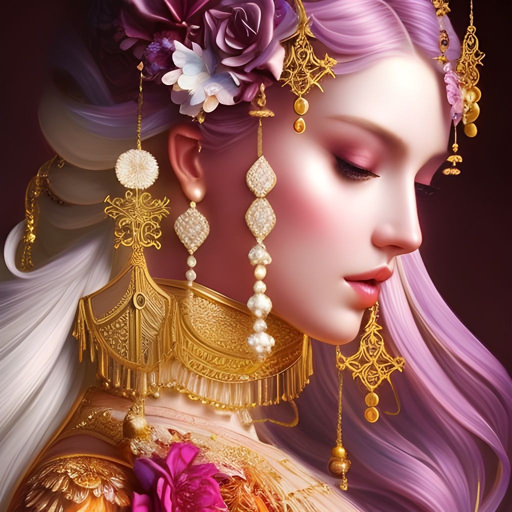 Delicious Wedding Cake in Hyperrealistic 3D