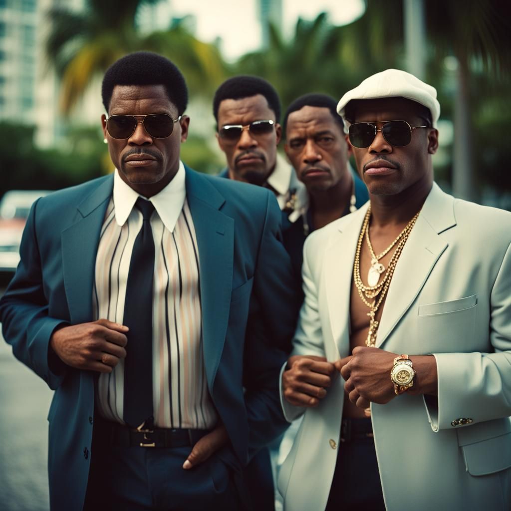 Miami Gangsters in the 80s: Professional Photography