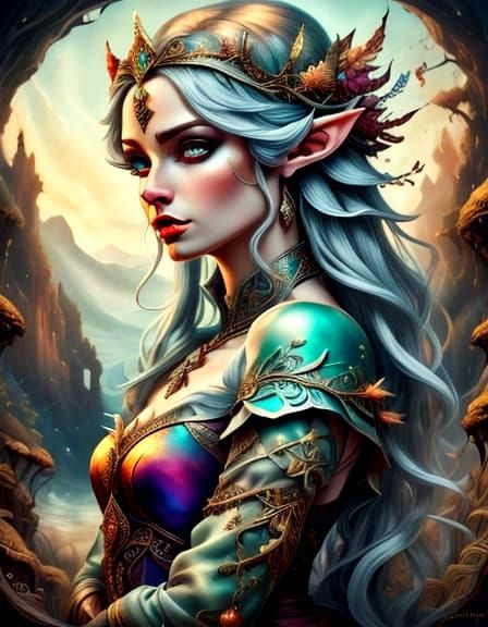 Elven Lady - 1.5, 3