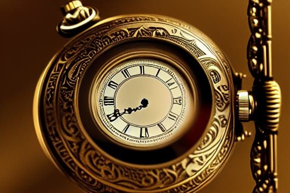 TARDIS in Pocketwatch: Digital Matte Painting