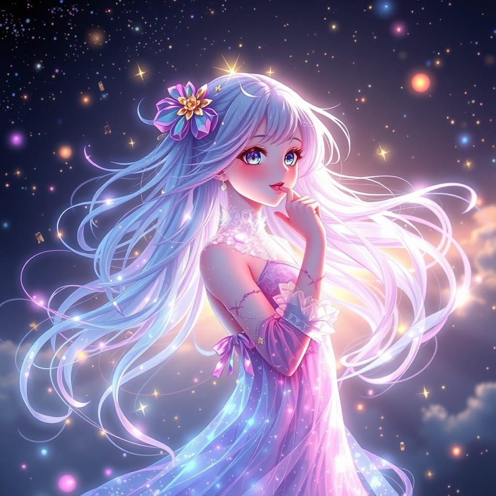 She Who Wears the Stars in Her Hair