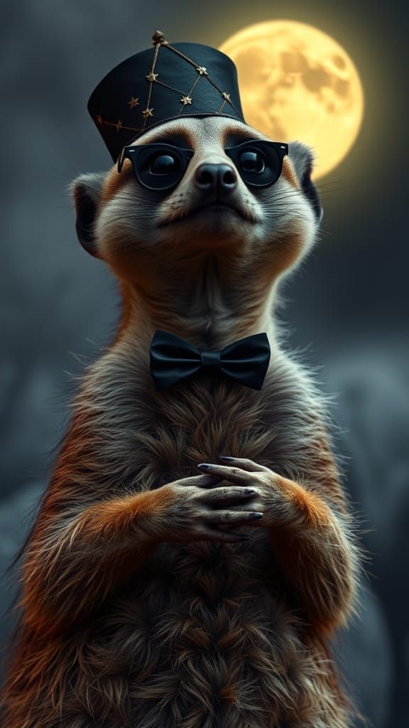Macabre Moonlit Meerkat Masquerade: A Dark Mockumentary
