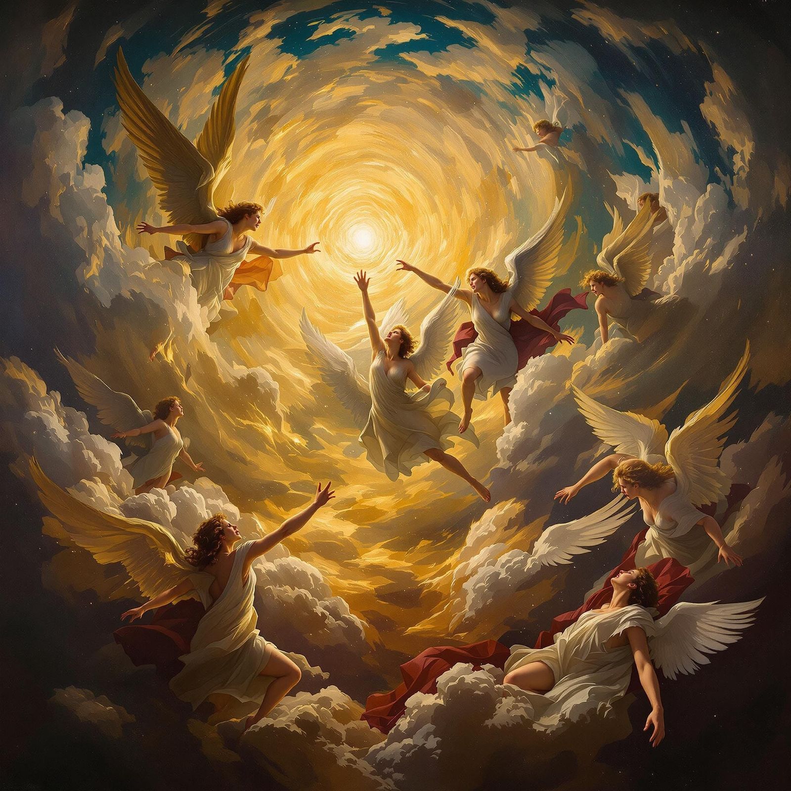 Angels Clash in Heavenly Baroque Drama