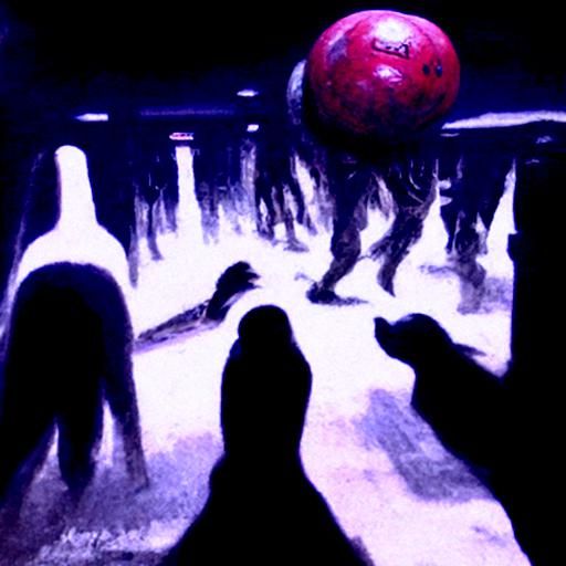 Horror Bowling in Gustave Doré Style