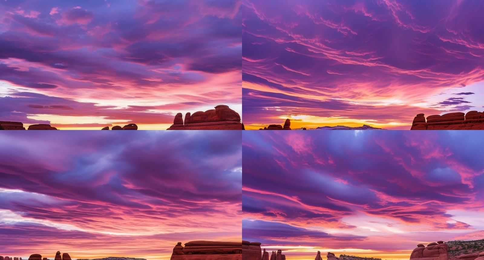 Arches National Park: An AI Interpretation