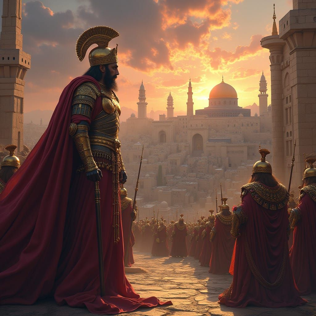 Babylonian King Nebuchadnezzar Conquers Jerusalem in a Dazzl...