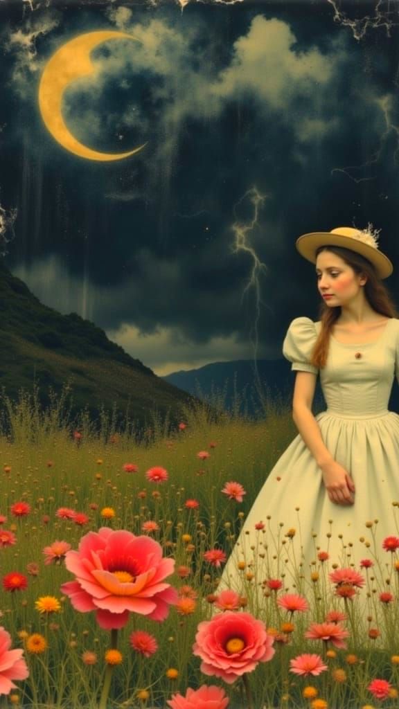 Alice Enters Wonderland in Baroque Style