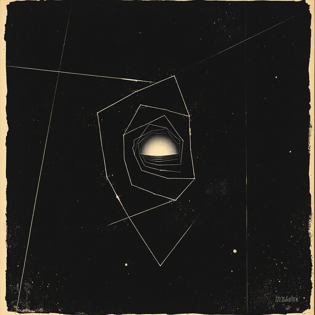 Emotional Geometric Landscape Unfolds