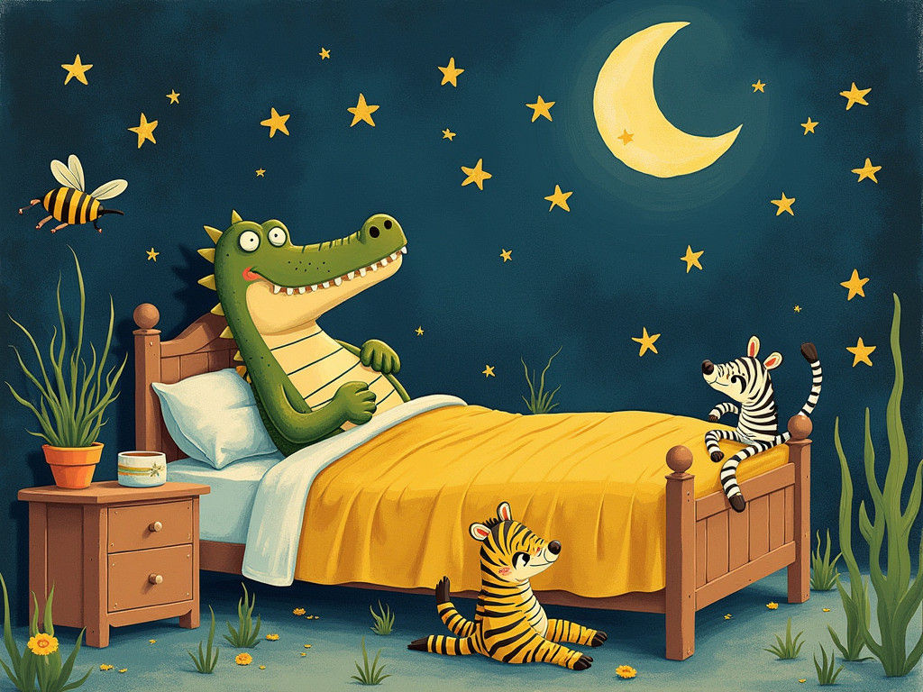 Boogie Woogie Creatures Play at Bedtime