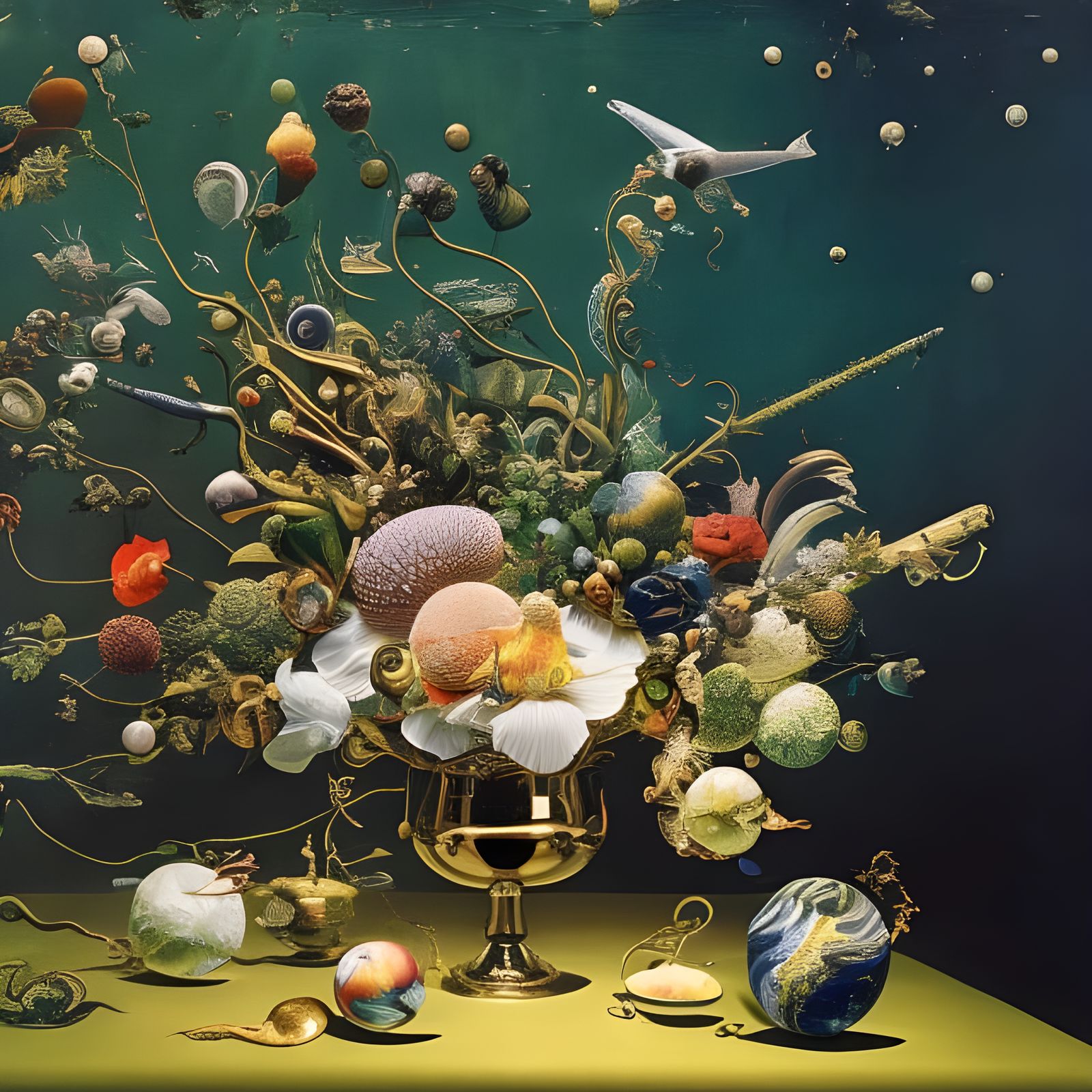 Vivid Mandelbulb Structure with Recursive Beauty