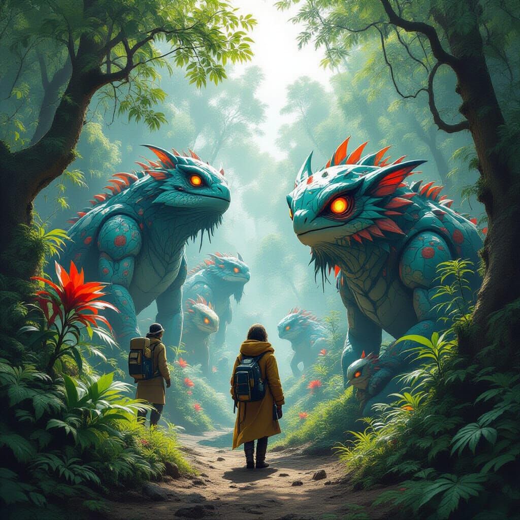 Las familias del bosque oculto