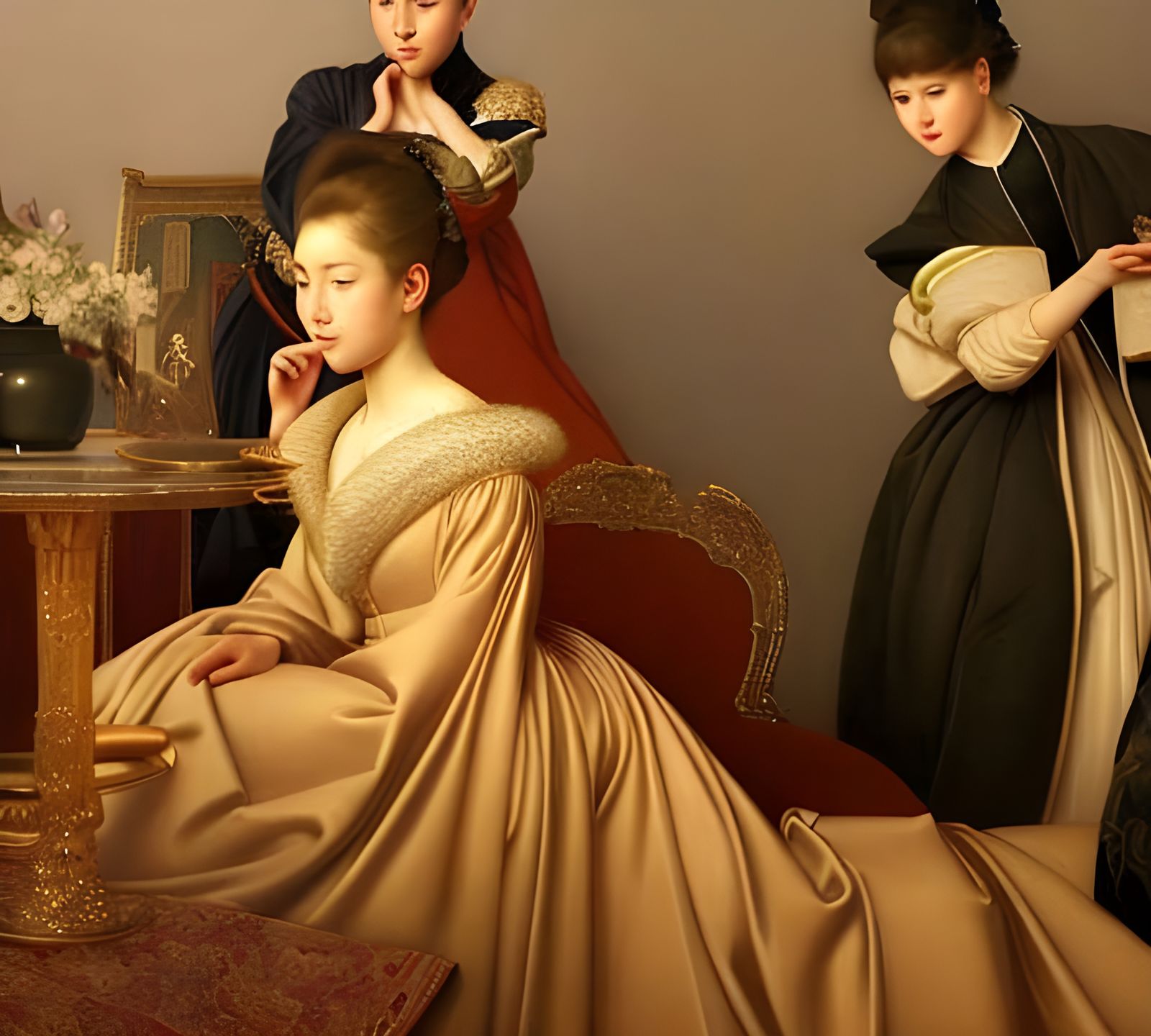 People in 'Sunday' Best: Hyperreal Painting