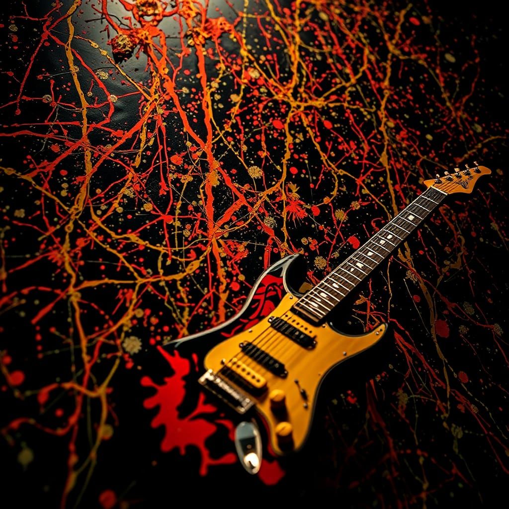 Jackson Pollock Predicts Van Halen