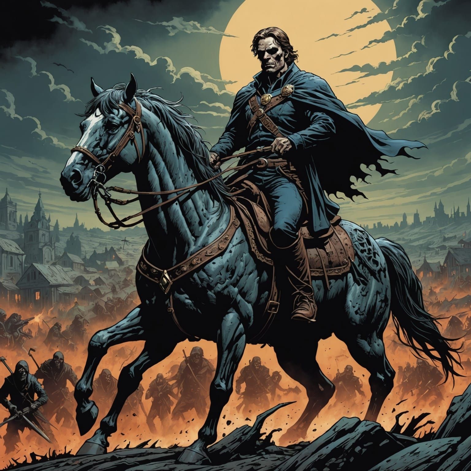 Death Rides: Apocalypse in Comic Book Art