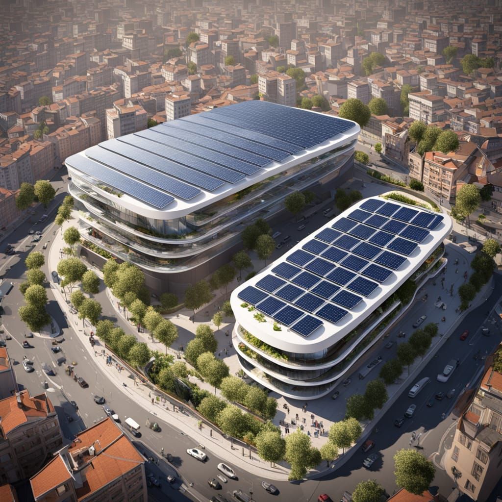 Futuristic Antananarivo Panorama in Photorealistic Style