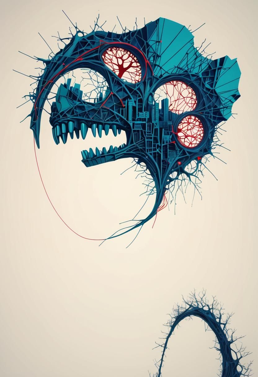 Hungry brain of a young girl