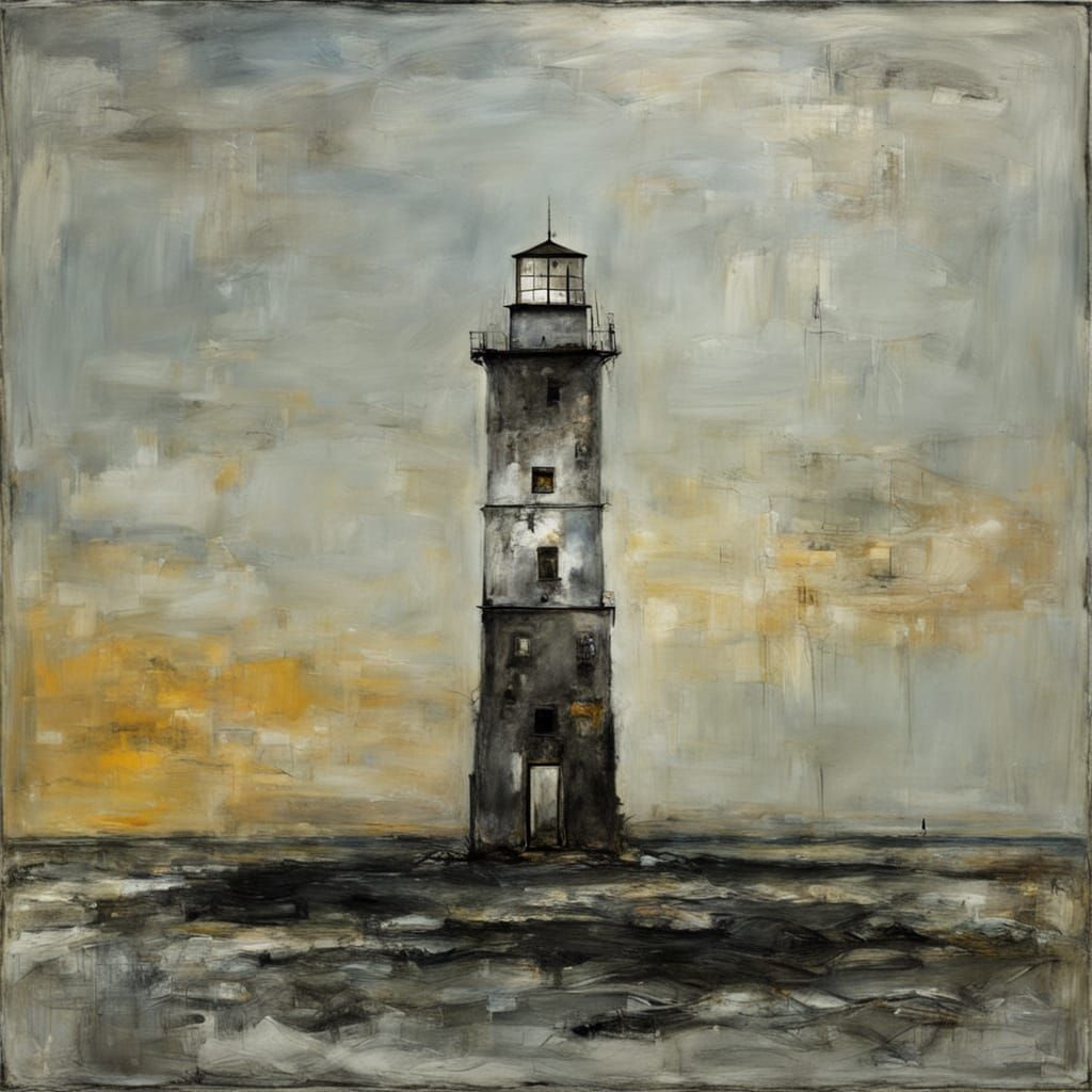 Lighthouse Keeper's Mysterious Secret Revealed in Abstract E...