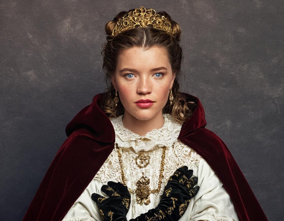 Baroque Portrait of a Regal Woman