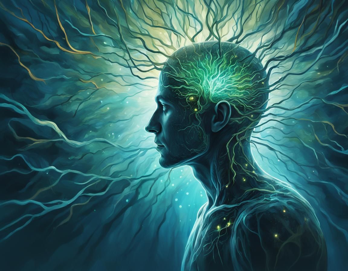 Diving Into the Brain: Contemplative Concept Art