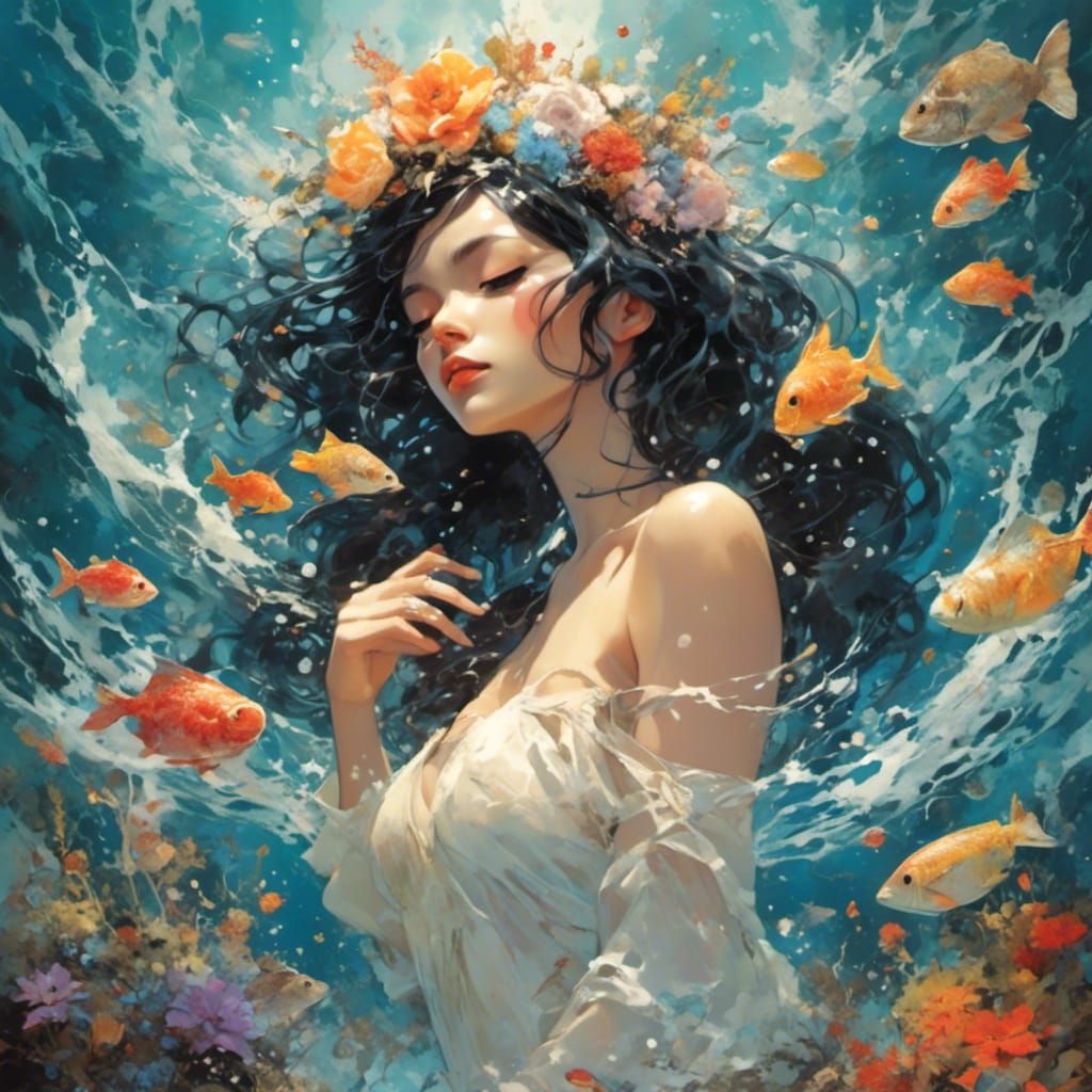 Abstract Clam Shells and Dark Swells