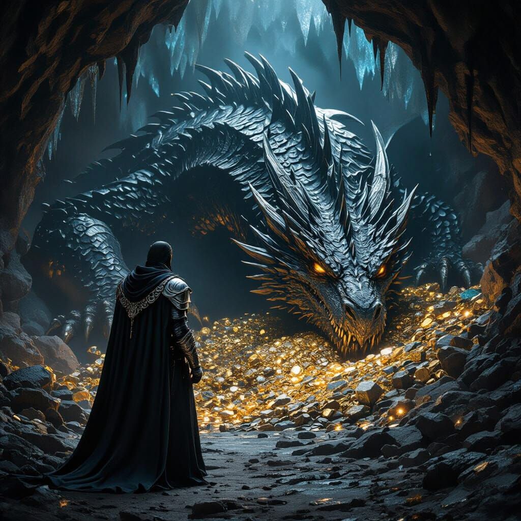 "Are you done snoozing on your new bed of gold?  We have wor...