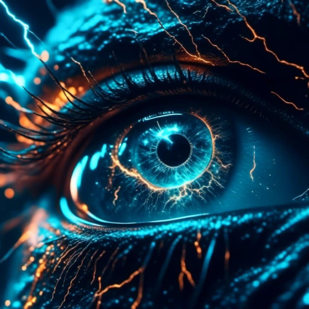 Electric Eyes: A Photorealistic Lightning Display