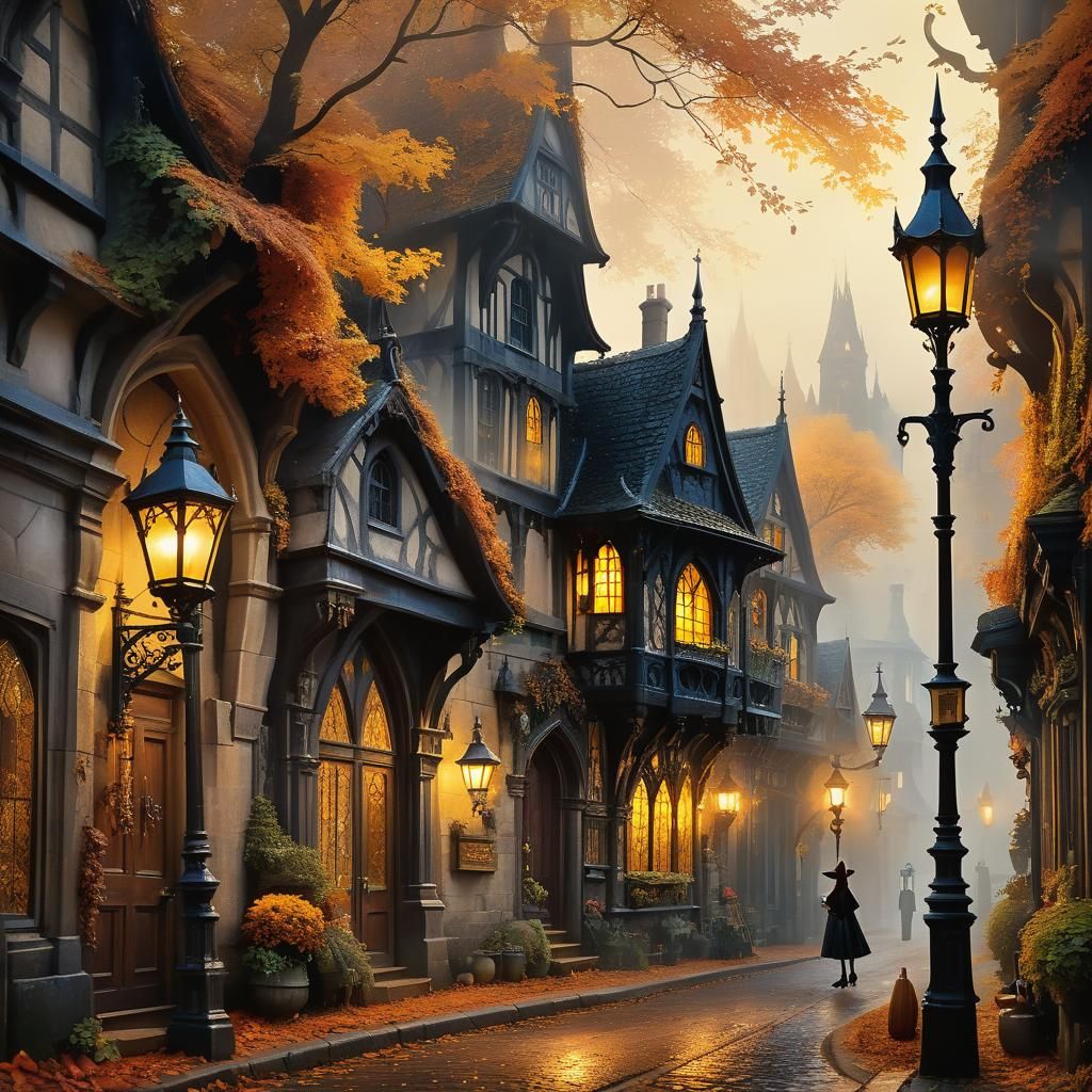 Gothic witch road