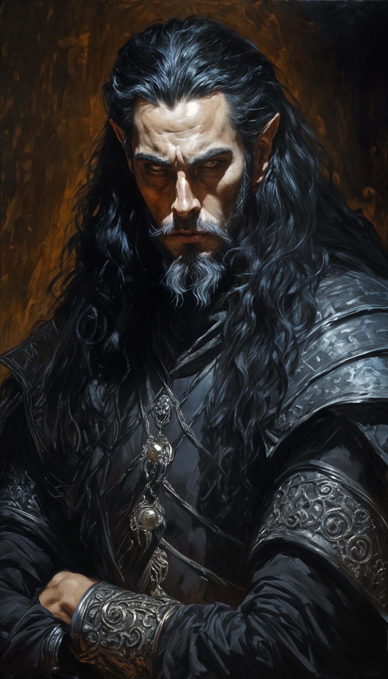 Middle-Aged Half-Elf