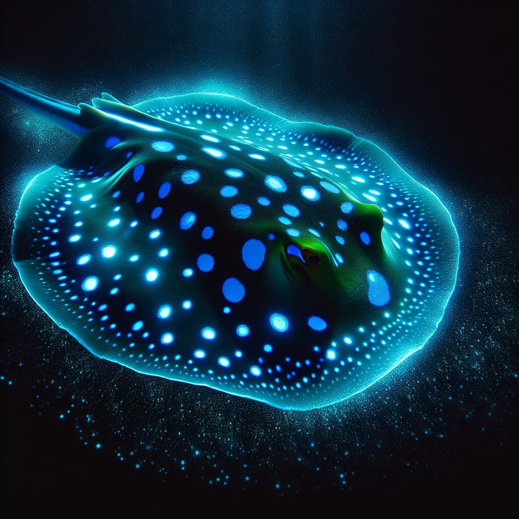 Taeniura Lymma - Sea Oddities