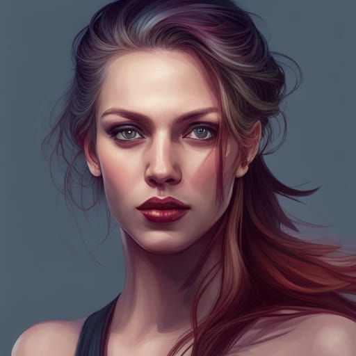 Hyperdetailed Portrait in Dynamic Lighting
