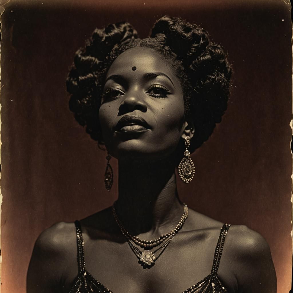 Pomba Gira in Red Light Cabaret, 1930s Photo