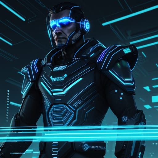 Dream Shaper in Cyberpunk Style Digital Art