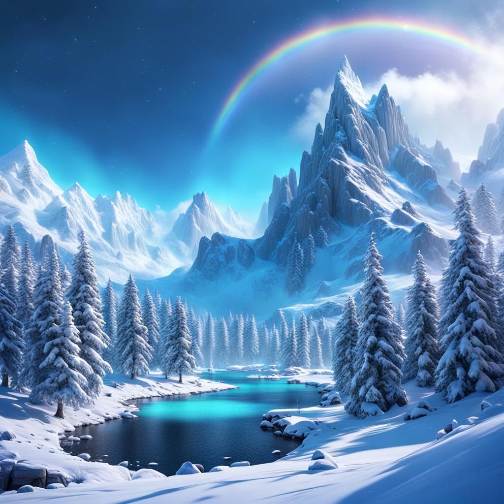 Magical Closet Reveals Blizzard: Detailed Matte Painting