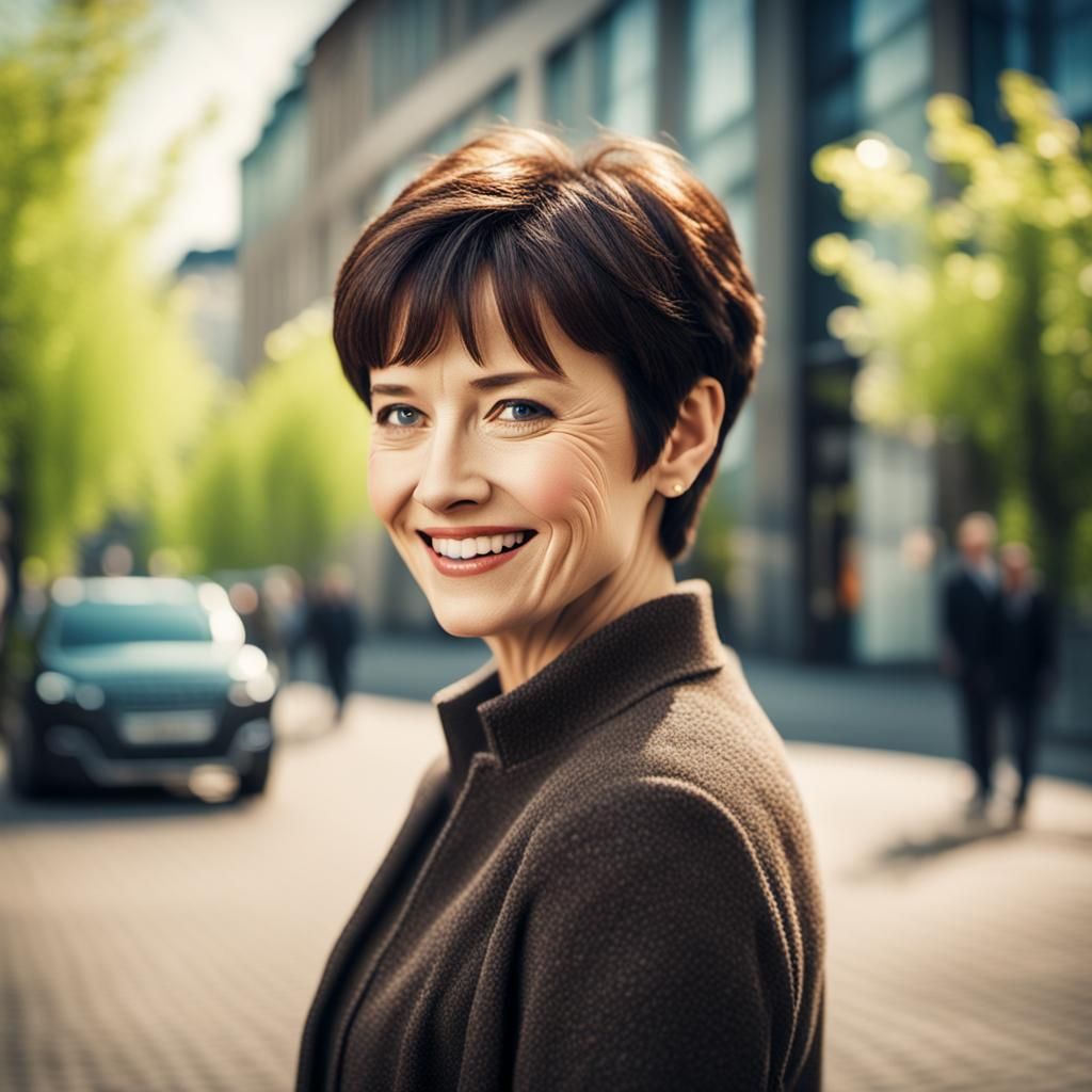 Lush Woman Portrait with Specular Lighting