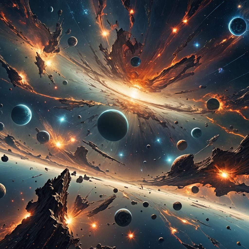 Cosmic Genesis: A Science Fiction Universe Creation