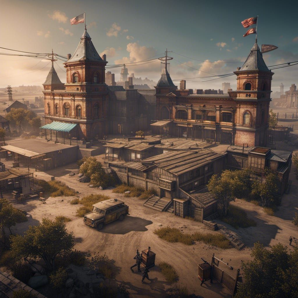 Detailed PUBG Art: Fantasy Concept in Unreal Engine