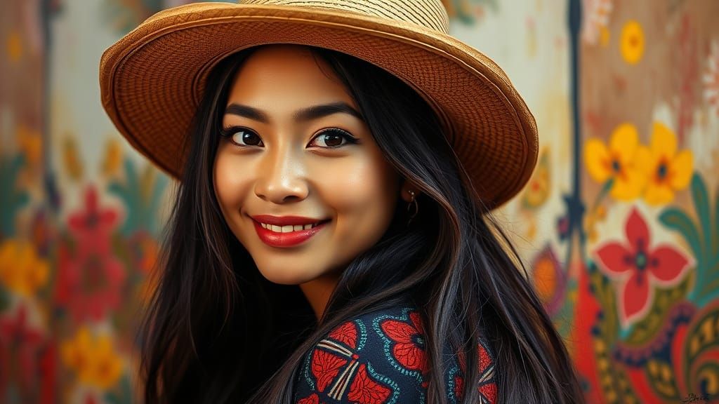Indonesian Beauty in Ethereal Splendor