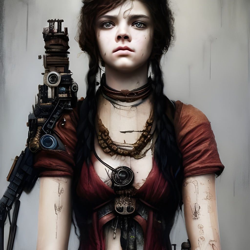 Atomic Cyborg Battle Angel Schematic Diagram