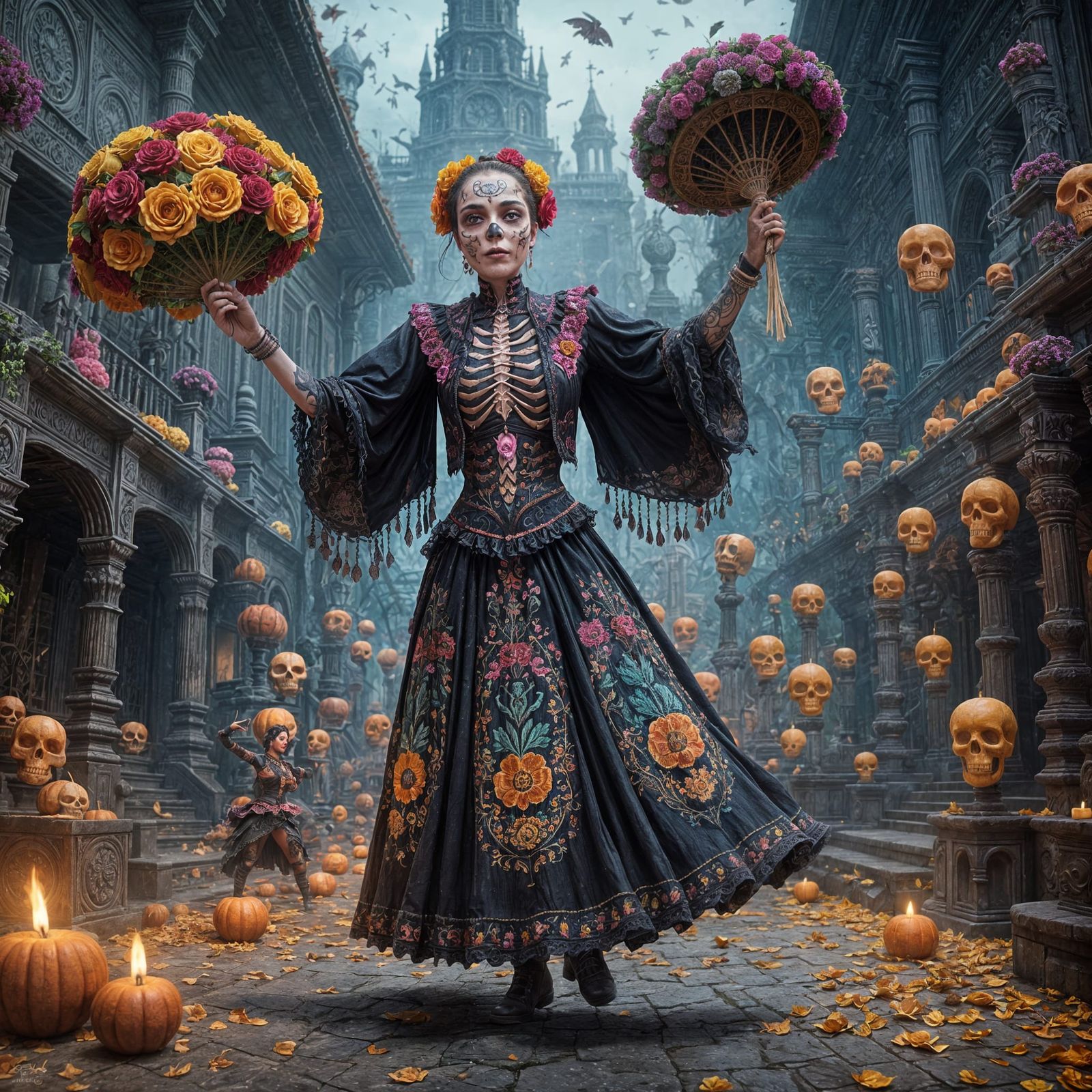 Day of the Dead Calaca Dance