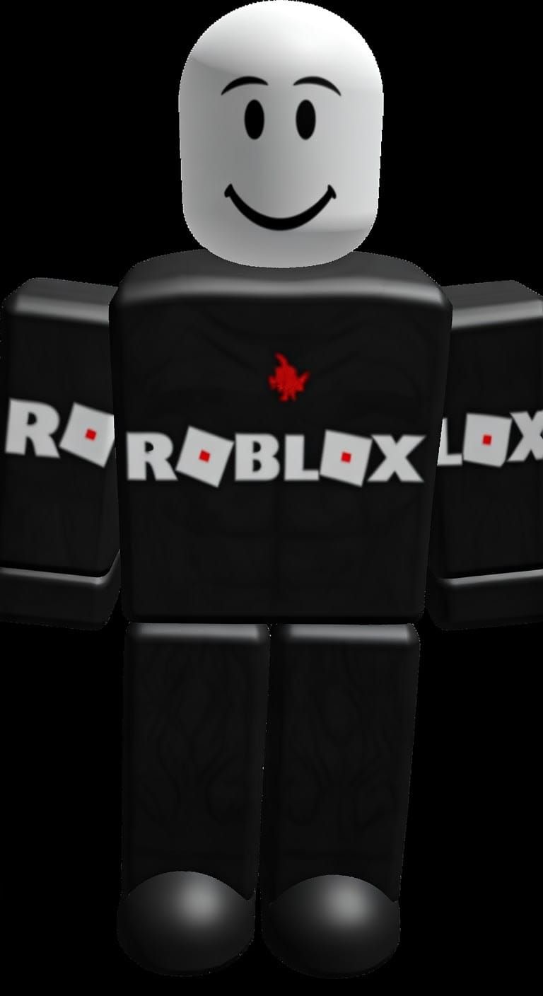 Bald Roblox Avatar with Smiley Face